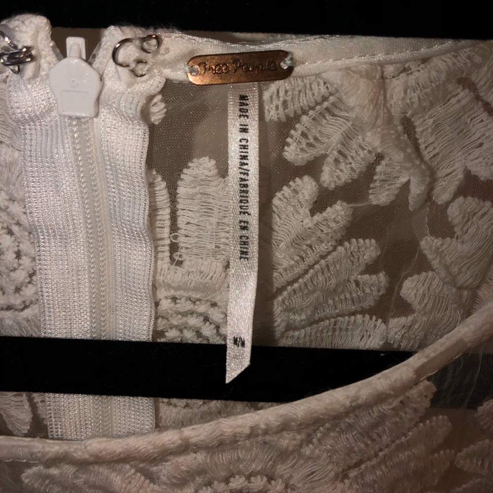 White Flower Lace Dress - image 3